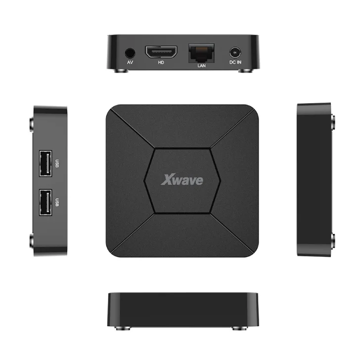 Slika 2 - Smart TV Box Xwave Android 10 – YouTube, Netflix, IPTV, WiFi, LAN, 4K, Android 10, 2GB RAM / 16GB ROM