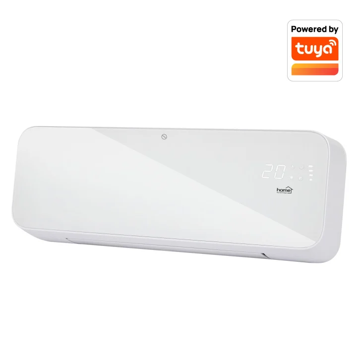 Slika 4 - Smart Nazidna PTC Grejalica HOME 2000W – Daljinsko Upravljanje, Termostat, IP20, Dva Režima Grejanje i Ventilator